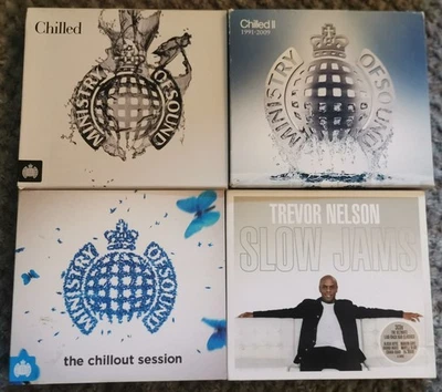Ministry Of Sound - Chilled/Chillout Session + Trevor Nelson Slow Jams, 12 x CDS Foto 1 de 3