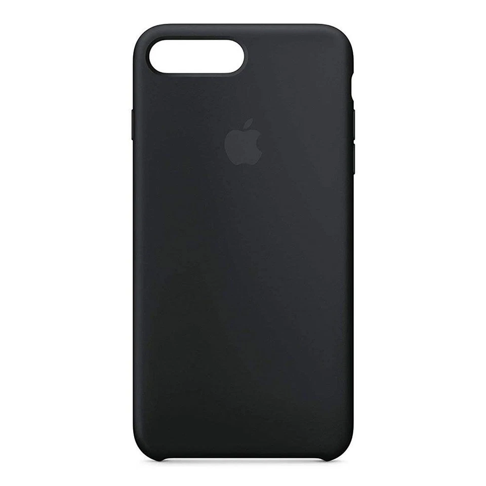Official Apple Silicone Case for iPhone 8 Plus / 7 Plus  - Black (MQGW2ZM/A) - Image 1 of 1