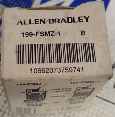 Supresor de sobretensiones de diodo Allen Bradley 199-FSMZ-1 SER.B 6-300VDC nuevo (caja abierta) Foto 1 de 3