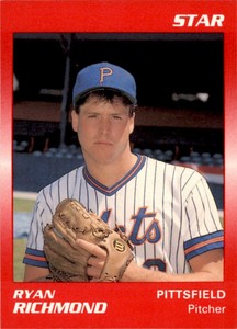 1989 Star #161 Ryan Richmond Pittsfield Mets