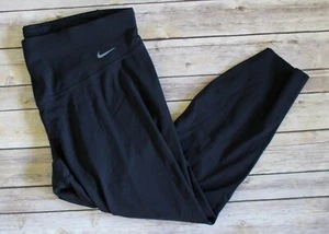 Nike Leggings Size 1X Black Pull On 7/8 High Waisted Gentle Support Zenvy Gym - Picture 1 of 6