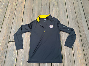 Boston Bruins Adult Small Long Sleeve Shirt with zippered sleeve pocket