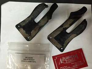 MOPAR 1966-67 B-Body Door U-Jamb Sello Cargador Coroneta GTX Superbee - Imagen 1 de 1