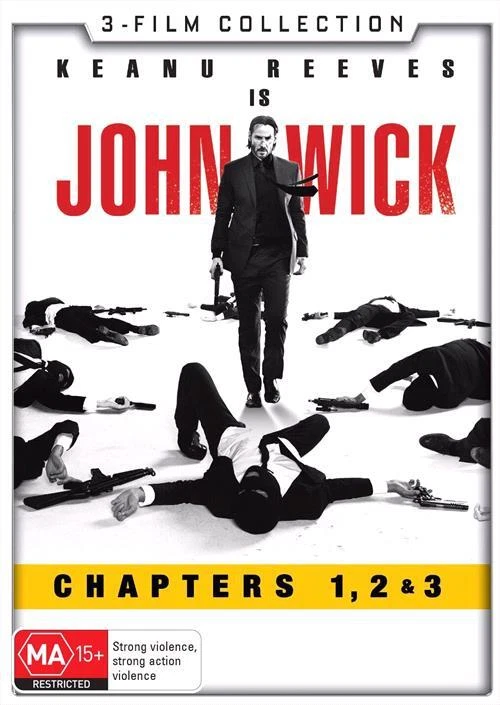 John Wick / John Wick-Chapter 2 / John Wick-Chapter 3-Parabellum | Franchise Pack (Box Set, DVD, 2019)