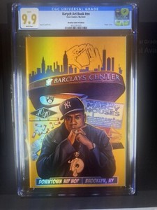 Downtown Hip Hop 4 Gold Foil NYCC LTD 25 CGC 9.9 Comic Art Book Brooklyn, NY