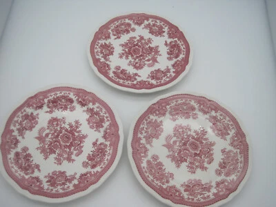 3 pieces-Villeroy & Boch pheasant red-cake plate/breakfast plate Ø 20 cm - Image 1 of 4