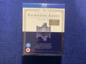 DOWNTON ABBEY SEASON SERIES 1, 2, 3, 4 + Christmas Special Blu ray Boxset Reg B - Picture 1 of 3