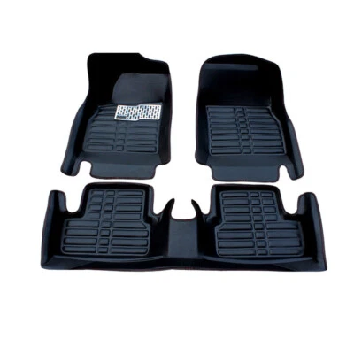 Alfombrillas coche para Toyota RAV4 2013-2018, forro delantero y trasero automático alfombrilla impermeable Foto 1 de 4