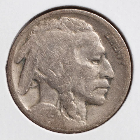 1923-P  5C Buffalo Nickel -  G - (actual coin pictured) Cover