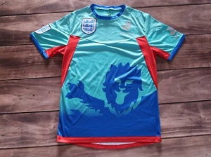 ✅  Deliveroo Soccer Jersey England #10 football shirt Lionesses, Men`s Size M - Picture 1 of 15