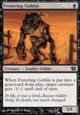 4x Festering Goblin MTG 9th Edition NM Magic Regular
