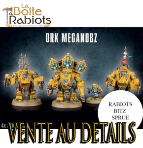 Warhammer 40000 Ork Meganobz Vendita Al Dettaglio Rabiots Bitz SPrue - Picture 1 of 21