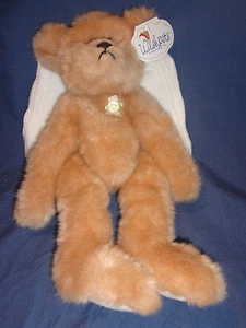 Wishpets Angelica the Angel Bear 1999 Plush 14" with Tags - Picture 1 of 4