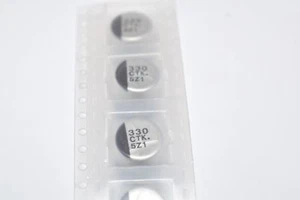 Lote de 21 NUEVOS Componentes Electrónicos Panasonic EEV-TG1C331UP TAPA ALUMINIO 330UF 20% 1 - Imagen 1 de 2