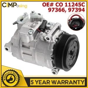 Compresor de aire acondicionado con embrague 0002306511 apto para Mercedes-Benz C300 2008-12 3,0 L V6 - Imagen 1 de 12