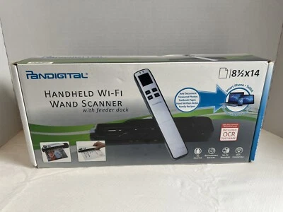 Handheld Wand Scanner Rechargeable 8.5x14  Pandigital Scanner Purple  - Image 1 of 3