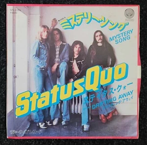 STATUS QUO JAPAN WHITE LABEL PROMO 7" SINGLE JAPANESE SFL-2096 ROSSI PARFITT - Picture 1 of 4