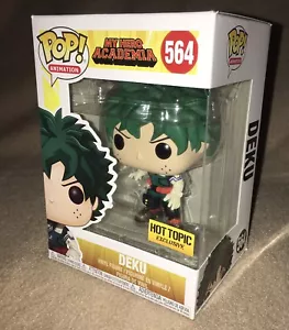 Funko Pop! Deku #564 Vinyl Figure My Hero Academia Hot Topic Exclusive EXCELLENT - Picture 1 of 6