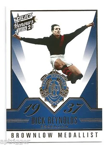 2015 Select Honours 2 Brownlow Gallery (BG62) Dick REYNOLDS Essendon - Picture 1 of 1