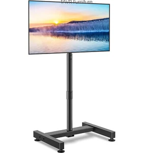 Universal Mobile TV Cart TV Stand with Tilt 90° Rotation for 13-42 inch TVs - Picture 1 of 12