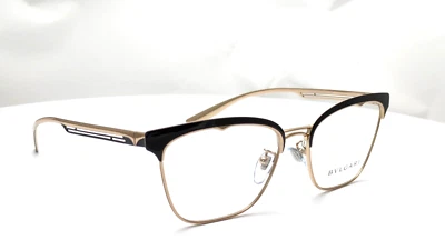 Gafas para mujer Bvlgari BV 2218 2033 ojo de gato doradas negras 54 mm Foto 1 de 4