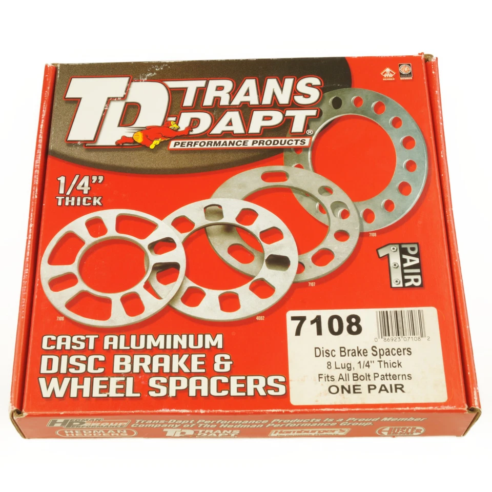 Espaciador de freno de disco Trans-Dapt Performance Products 7108 Foto 1 de 2