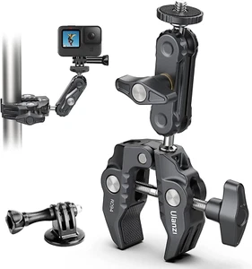 ULANZI Super Clamp Camera Clamp Mount Monitor 360° Kugelkopf Magic Arm Double - Bild 1 von 12