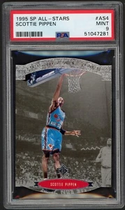 1995 SP All-Stars Scottie Pippen Chicago Bulls #AS4 PSA 9 MINT HALL OF FAME - Picture 1 of 2