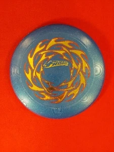 De colección 1980 Wham-o Original Frisbee Azul Rojo Oro Llamas 94105 México - Imagen 1 de 7