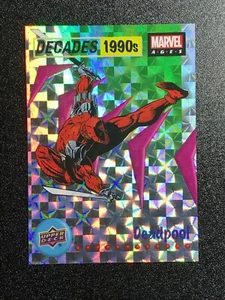 Upper Deck Marvel Ages 2020 🔥 Deadpool Prism décadas 1990s 🔥 paquetes de 1:32 - Imagen 1 de 2