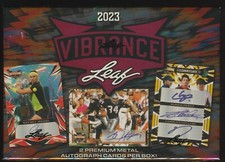 2023 Leaf Vibrance Multi-sport Factory Sealed HOBBY BOX