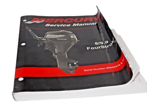 Mercury 8/9.9 FourStroke Service Shop Repair Manual 90-892248 0R042475 & ABOVE - Picture 1 of 4