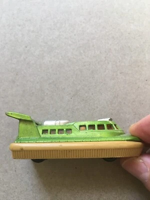 Vintage Matchbox Superfast Car 1972 Hovercraft Rescue Green Lesney 72 & 2 - Image 1 of 3