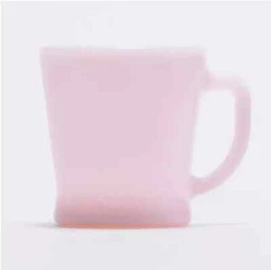 Fire King D Handle Mug Cup Vintage Milk glass with Box 250ml Japan NEW - Picture 1 of 16