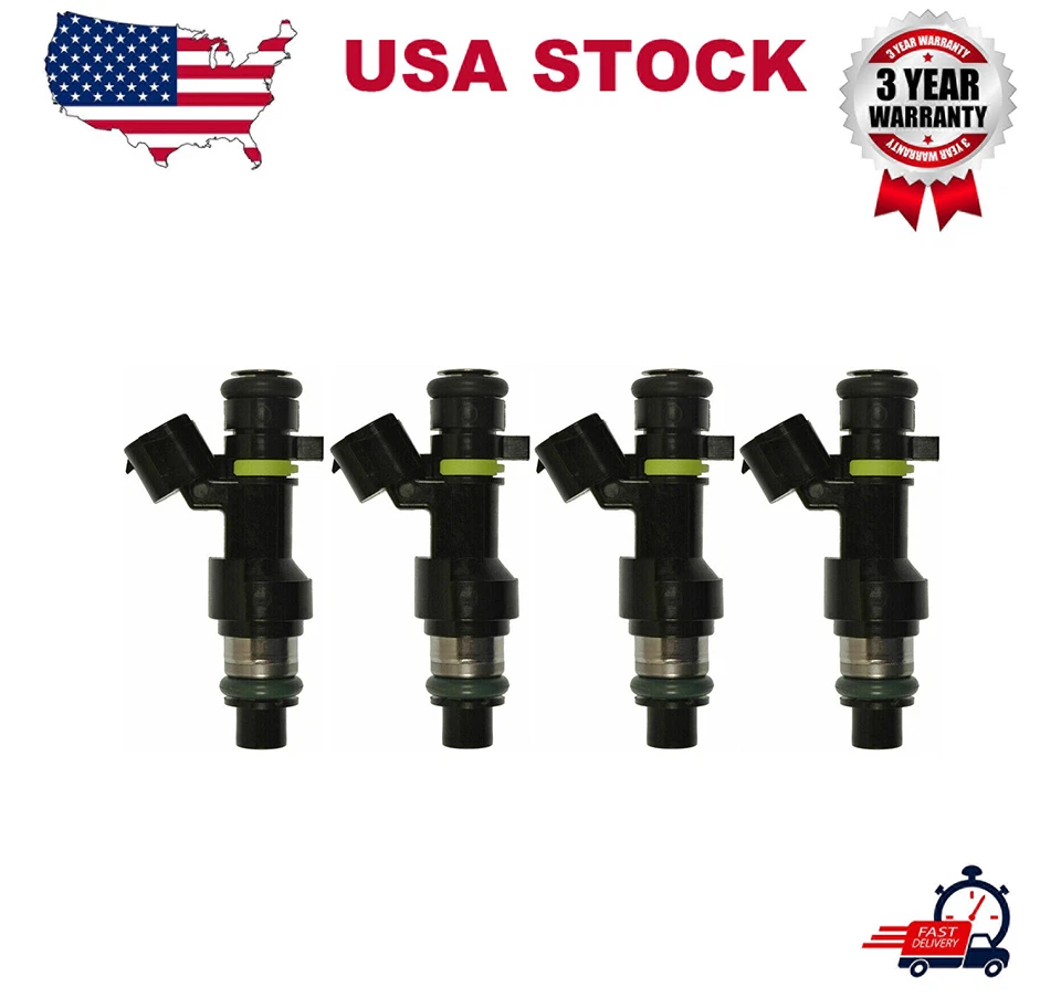 4x Injetores de Combustível adequados para Nissan Nissan Cube 1.8L 2009 2010 2011 2012 2013 2014 - Imagem 1 de 4