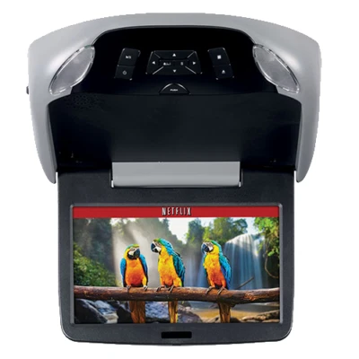 New Sealed Audiovox VODEXL10A 10.1" Over-Head Flipdown LCD Monitor HDMI Netflix - Image 1 of 2