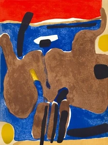Original 1964 Lithograph "Composition" by Maurice Estève - Picture 1 of 1