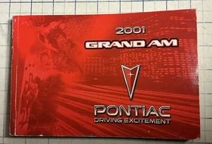 * OEM * OWNERS MANUAL OWNER'S HANDBOOK GUIDE - 01 2001 GRAND AM M-105252 - Picture 1 of 6