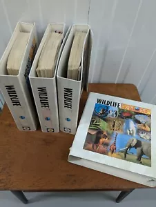 Wildlife Explorer 4 Full Binders 8 Groups Cards With Dividers Animals Birds etc - Picture 1 of 19