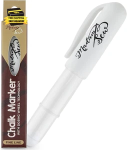 Fabric Chalk Markers for Sewing & Quilting | Refillable Tailors Chalk for Fabric - Picture 1 of 6