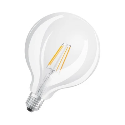 Osram LED Leuchtmittel Globe 125 E27 7 W warmweiß klar  Leuchtmittel - Bild 1 von 3