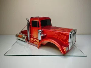 Vintage Painted Tamiya Bullhead Body Shell With Misc Parts Bull Head Red - Picture 1 of 17