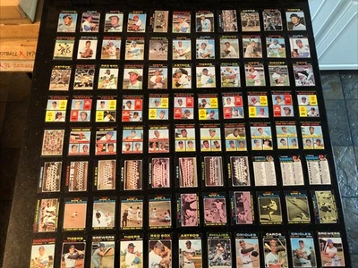 1971 Topps Baseball 88 Card Lot HOFers Stars Commons Gibson Torre Seaver Nice - Image 1 of 4