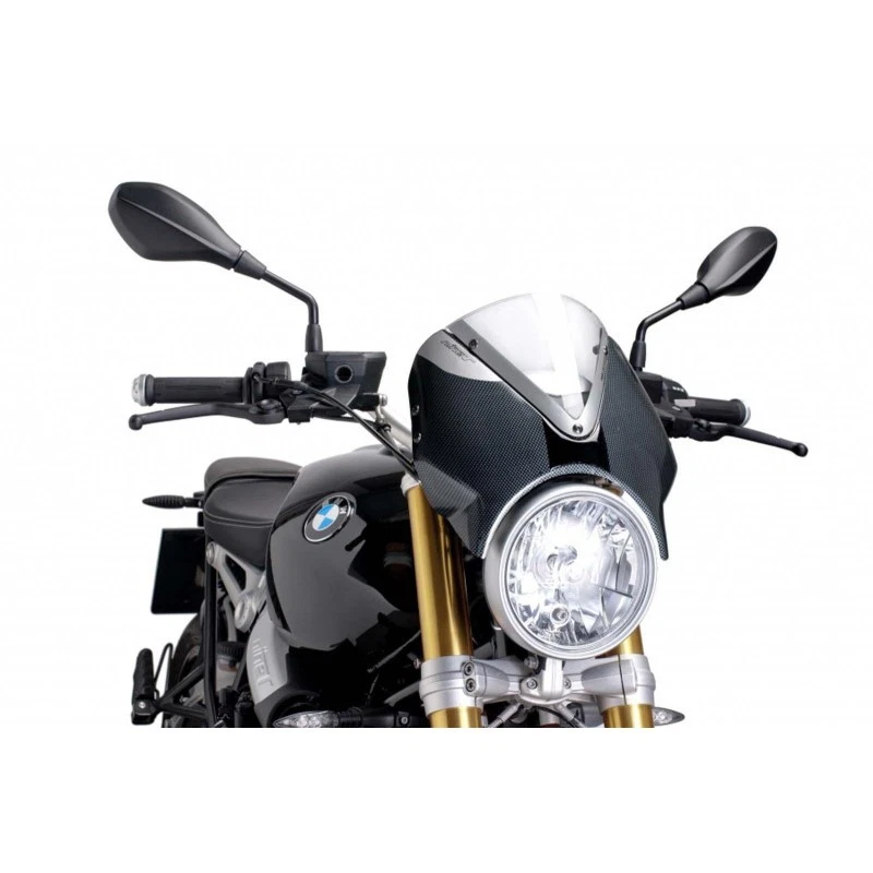 CUPOLINO RETRO PUIG PER BMW R NINE T 1200 2021 > 2024 TRASPARENTE 7559W - Immagine 1 di 1
