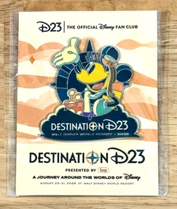 New Destination D23 Journey Around The World MINNIE Pilot Event Exclusive Pin - Picture 1 of 3