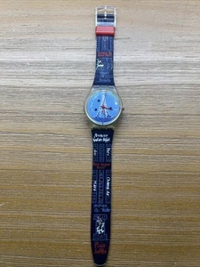 Swatch GK276 Titi Parisien Paris Eiffel Tower Watch 1998 – Jacques Benoit Design - Picture 1 of 19