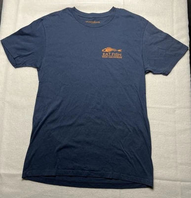 Camiseta de pesca Grundens EAT FISH talla mediana calibre doble cara Foto 1 de 4