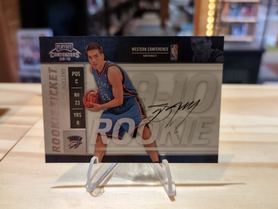 2009-10 Playoff Contenders Ticket Byron Mullens BJ #121 Rookie Auto RC - Image 1 of 2