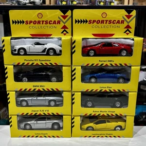 Shell Sportscar Collection Maisto Serie 2 Juego Completo de 8 Años 90 ORIGINAL EN CAJA - Imagen 1 de 13