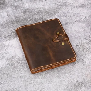 Handmade Leather Folio Cover Case for Kobo Libra Colour Kobo Clara Colour Cover - Picture 1 of 11